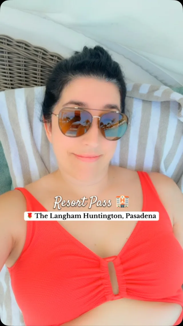 For my birthday this year, I tried out @resortpass for a poolside experience at @langhampasadena, a 5-star hotel in Pasadena 🏩 I loved my experience! It was so tranquil and relaxing, I highly recommend! 😀☀️ 

#pasadena #sgv #la #losangeles #sangabrielvalley #5starhotel #5star #thelangham #resortpass #poolsidevibes #poolside #luxuryhotel #luxury #spa #dayspa #relaxationviibes #relaxation #daycation